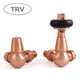 FAR-CR-BC - Faringdon Traditional Thermostatic Radiator Valve - Brushed Copper (Corner TRV) FAR-CR-BC - Faringdon Traditional Thermostatic Radiator Valve - Brushed Copper (Corner TRV)